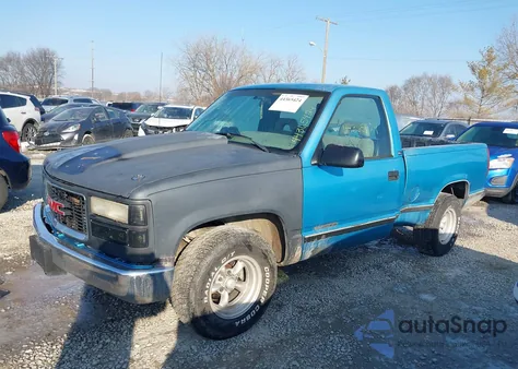 1995 GMC Sierra C1500 z USA, uszkodzony, nr VIN 1GTEC14H0SZ539817